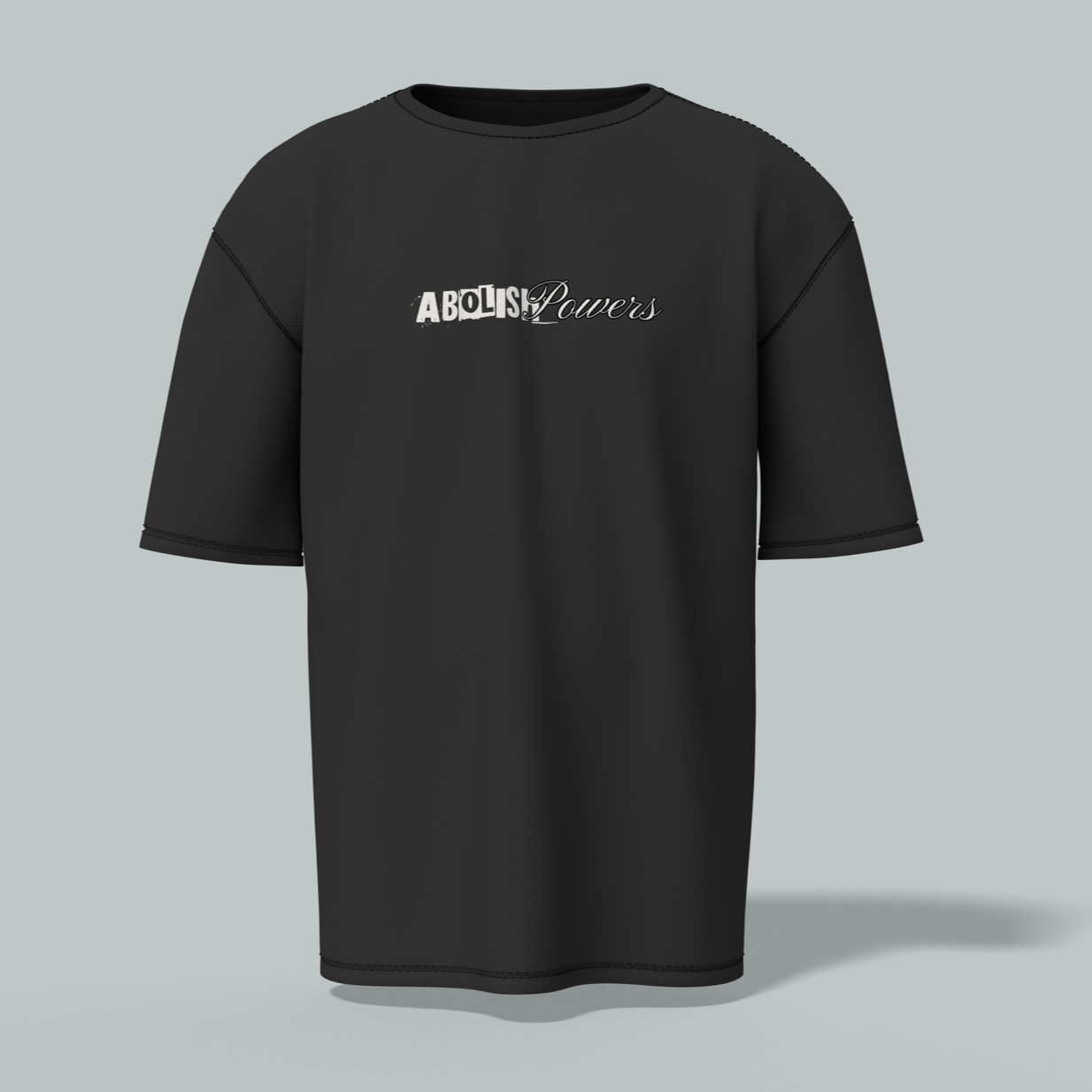 Abolish Powers Oversized T-Shirt
