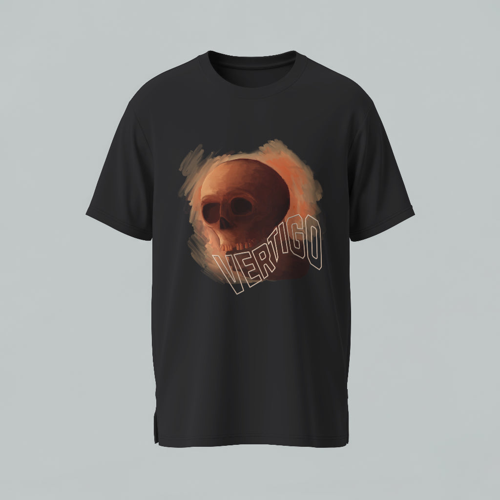 Vertigo Skull Oversized T-Shirt