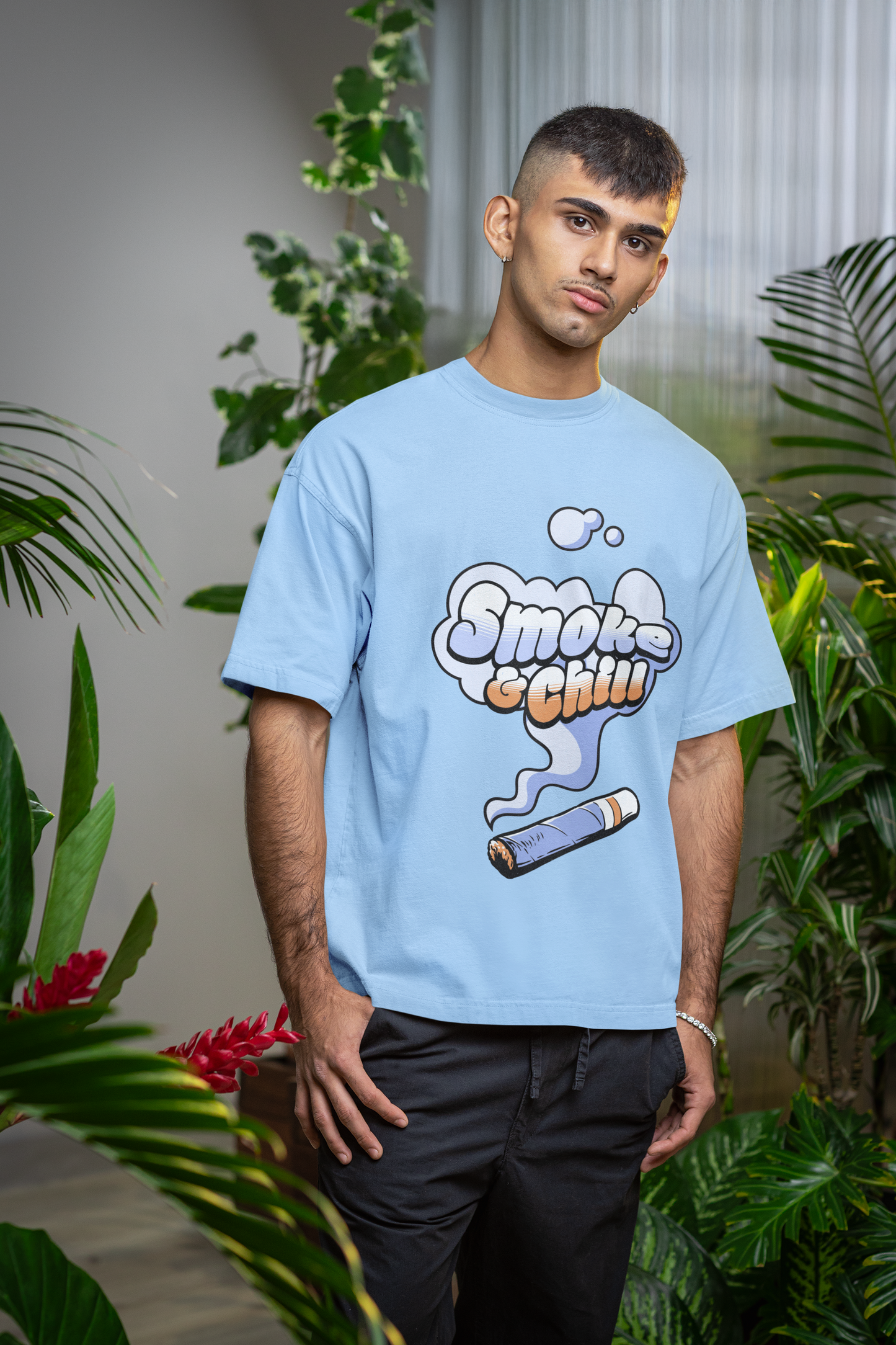 Smoke & Chill Oversized T-Shirt