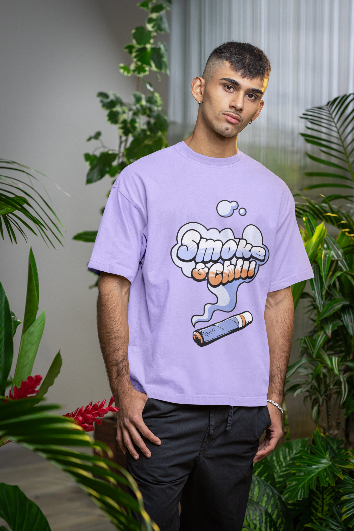 Smoke & Chill Oversized T-Shirt