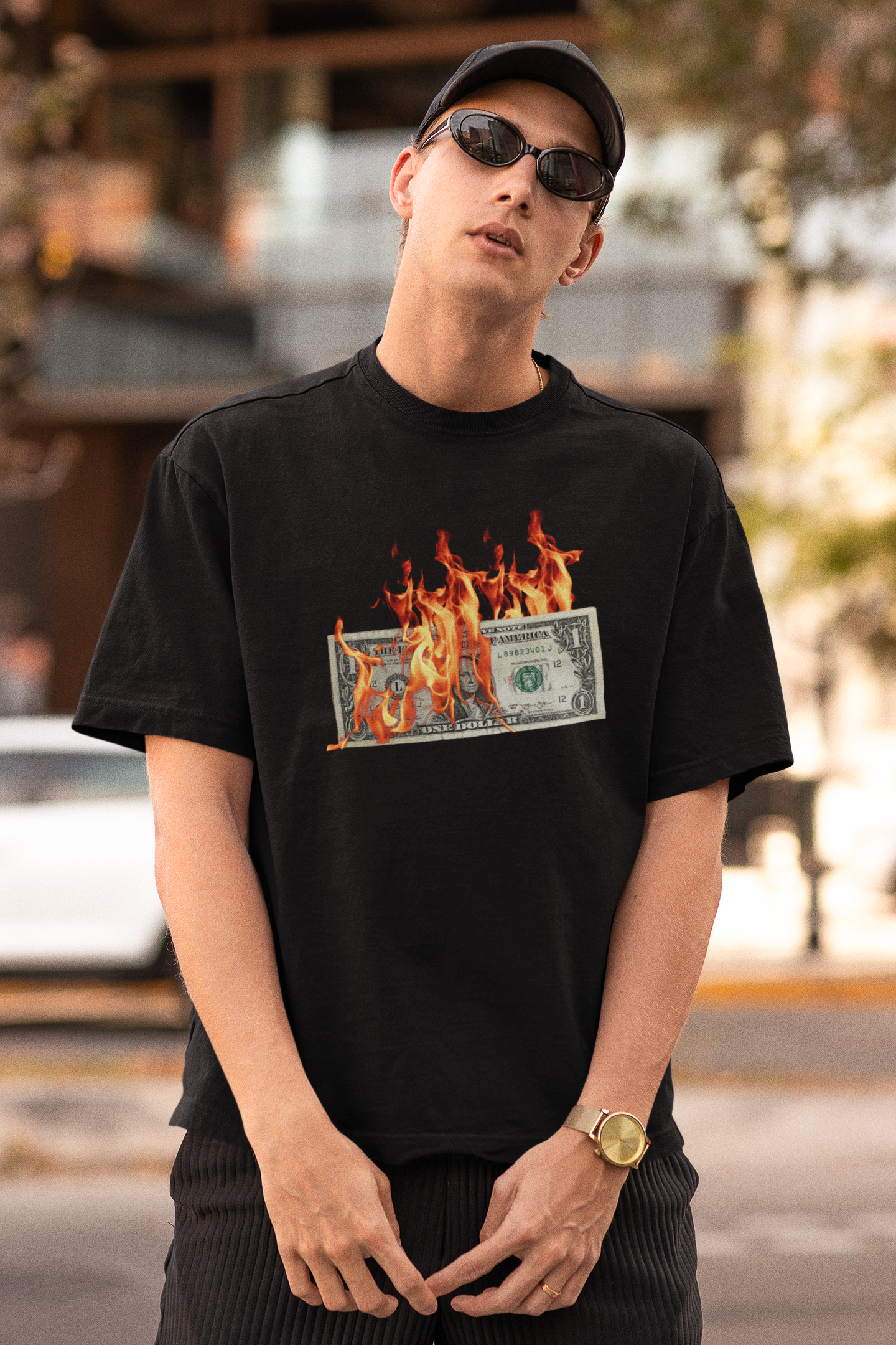 Money Power Oversized T-Shirt