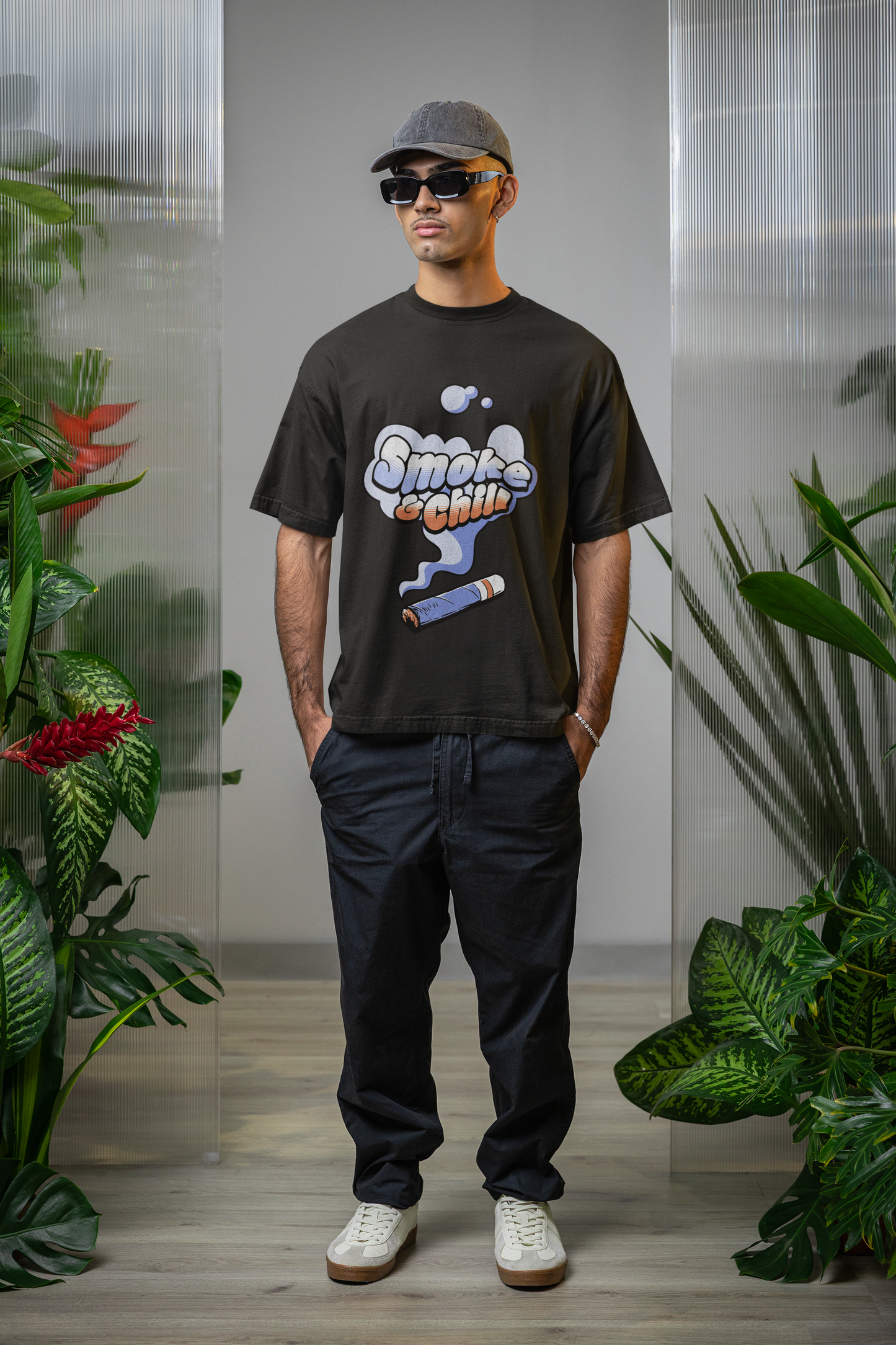 Smoke & Chill Oversized T-Shirt