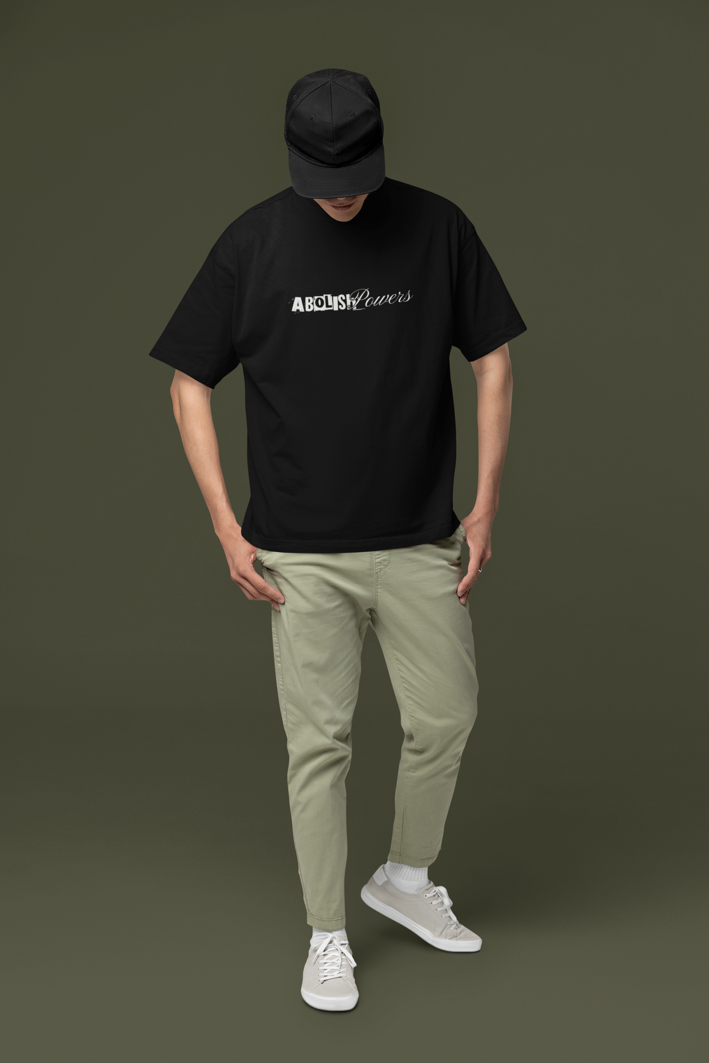 Abolish Powers Oversized T-Shirt