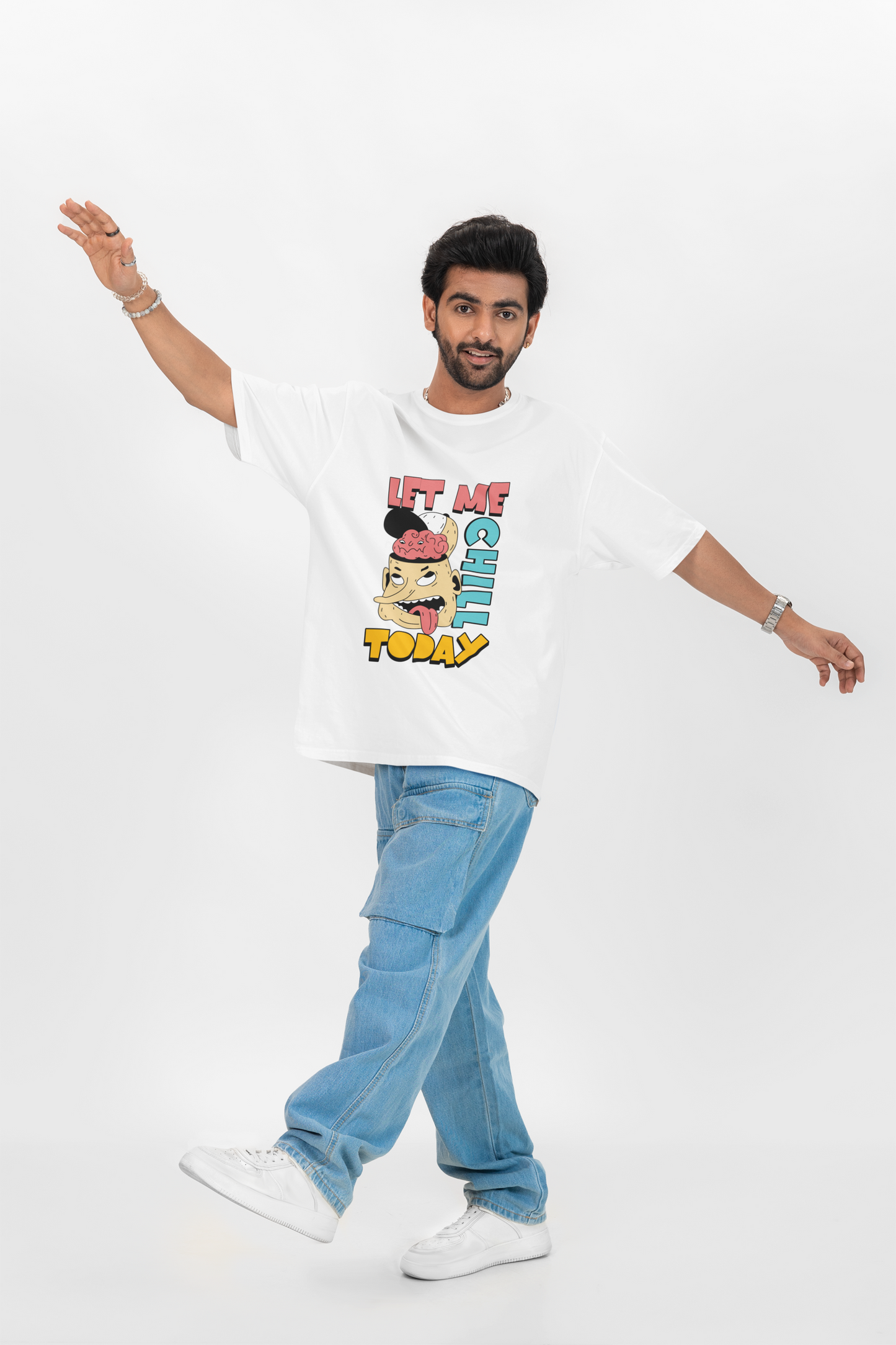 Let Me Chill Today Oversized T-Shirt