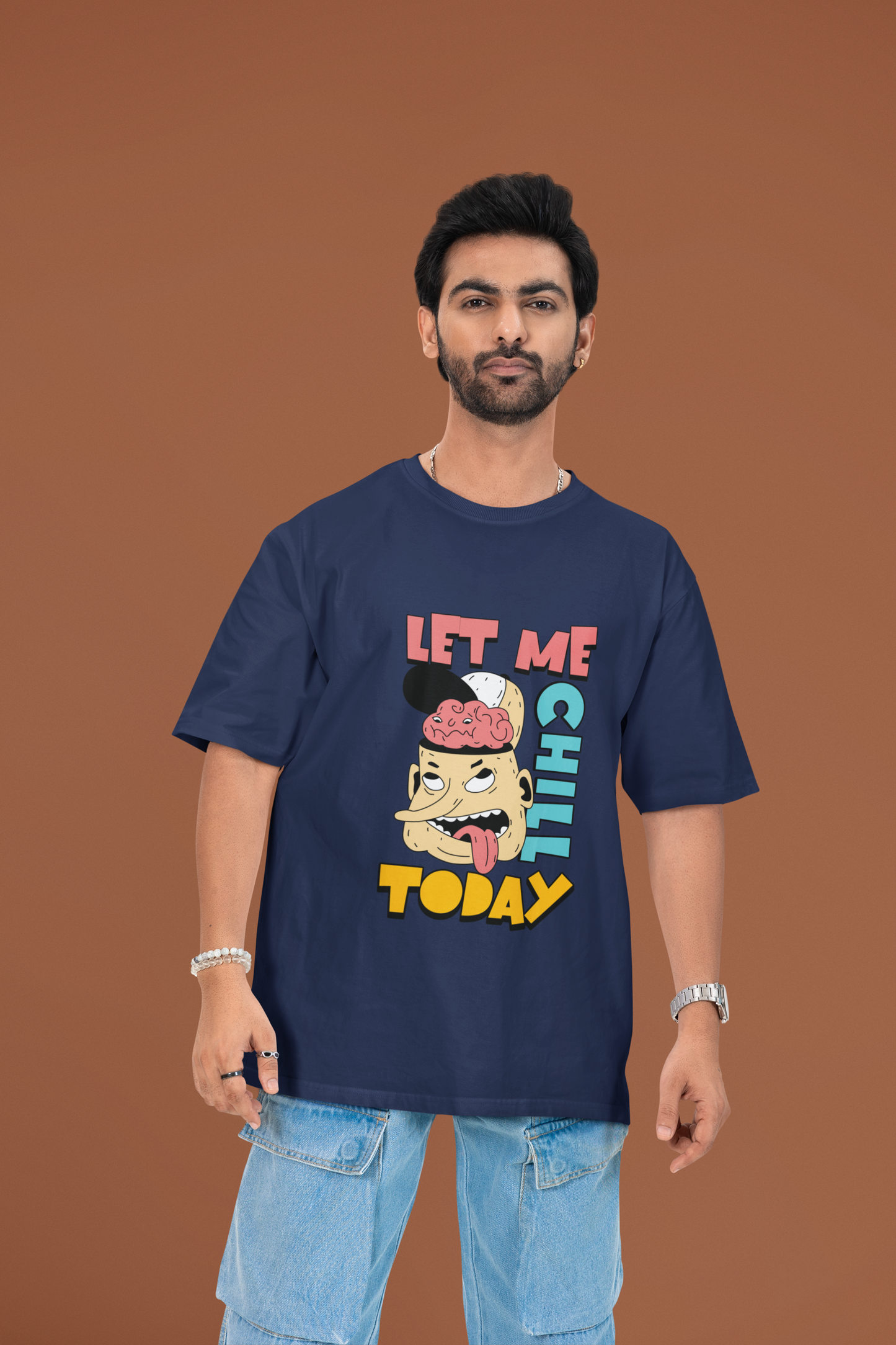 Let Me Chill Today Oversized T-Shirt