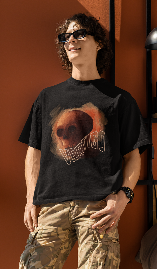 Vertigo Skull Oversized T-Shirt