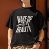 Wake Up To Reality Oversized T-Shirt Black